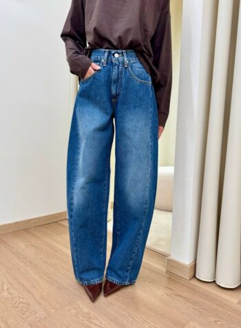 Shop Online Jeans Lucy blu medio sfumato HaveOne