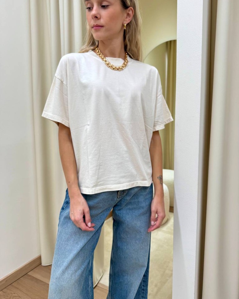 T-shirt scatoletta over burro HaveOne Shop Online T-shirt scatoletta over burro HaveOne