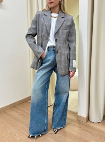 Shop Online Giacca principe di galles grigio Vicolo