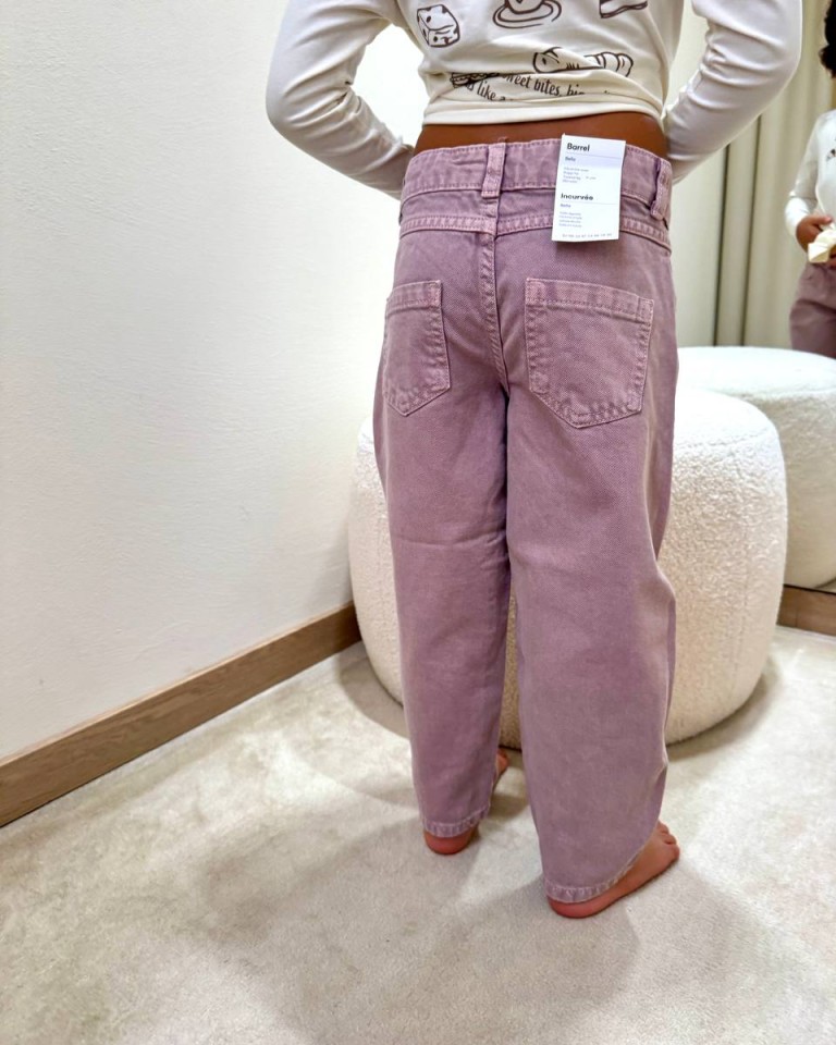 Jeans Bella barrel lavanda Name It Shop Online Jeans Bella barrel lavanda Name It