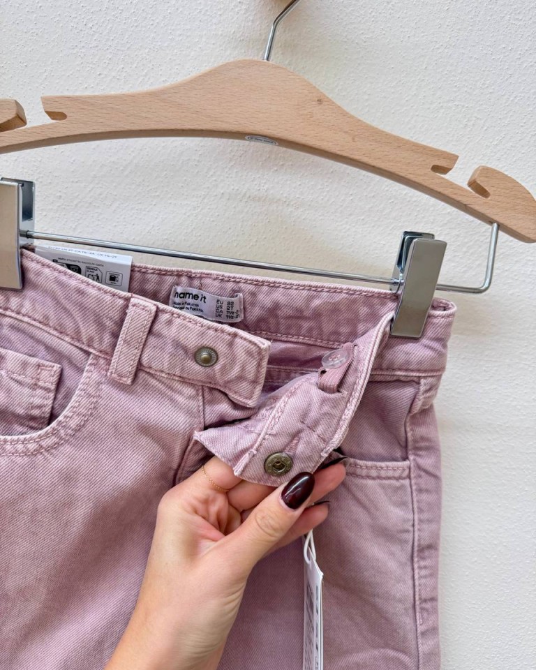 Jeans Bella barrel lavanda Name It Shop Online Jeans Bella barrel lavanda Name It