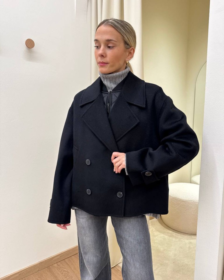 Cappotto Hand Made imbottitura rimovibile nero Vicolo Shop Online Cappotto Hand Made imbottitura rimovibile nero Vicolo
