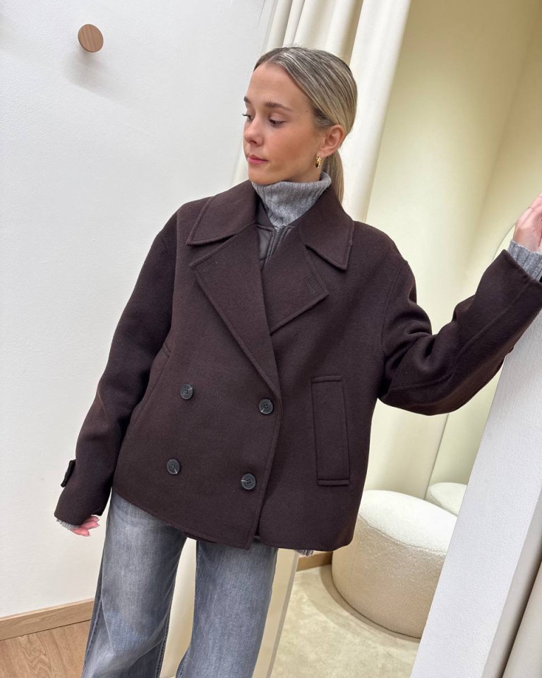 Cappotto Hand Made imbottitura rimovibile moro Vicolo Shop Online Cappotto Hand Made imbottitura rimovibile moro Vicolo