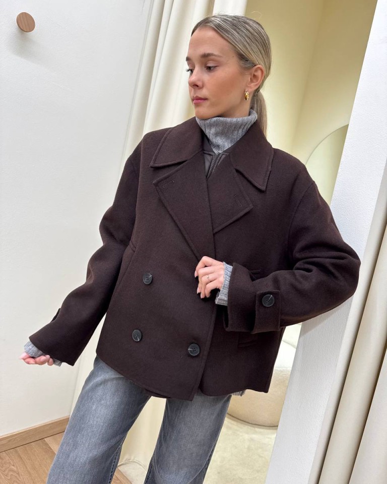 Cappotto Hand Made imbottitura rimovibile moro Vicolo Shop Online Cappotto Hand Made imbottitura rimovibile moro Vicolo