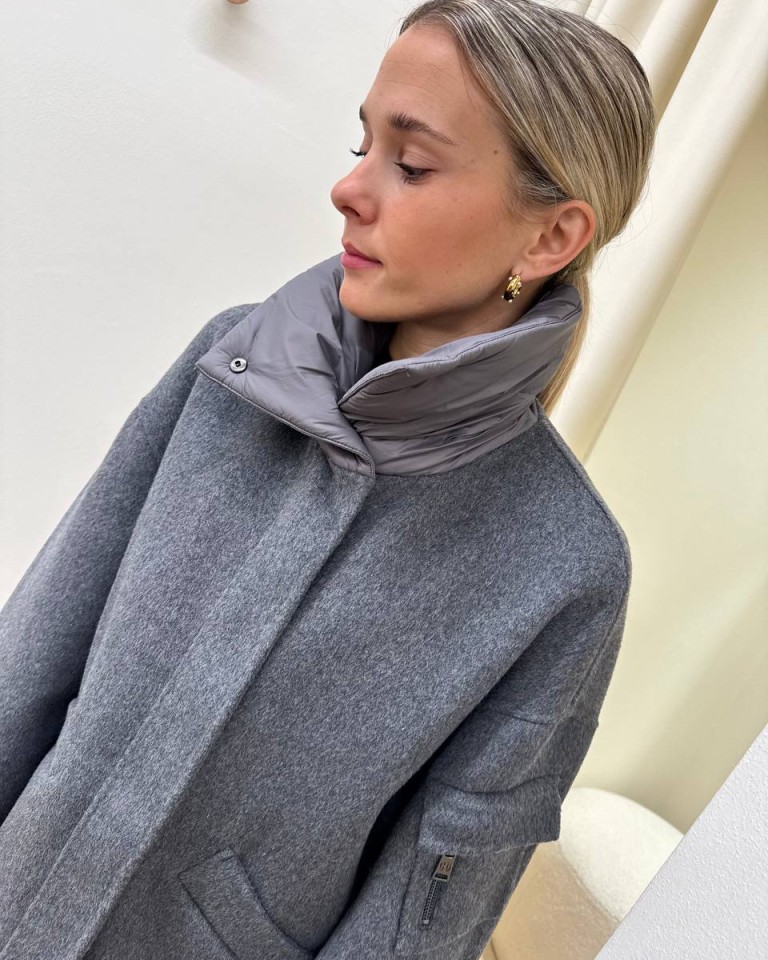 Cappotto Hand Made corto grigio HaveOne Shop Online Cappotto Hand Made corto grigio HaveOne