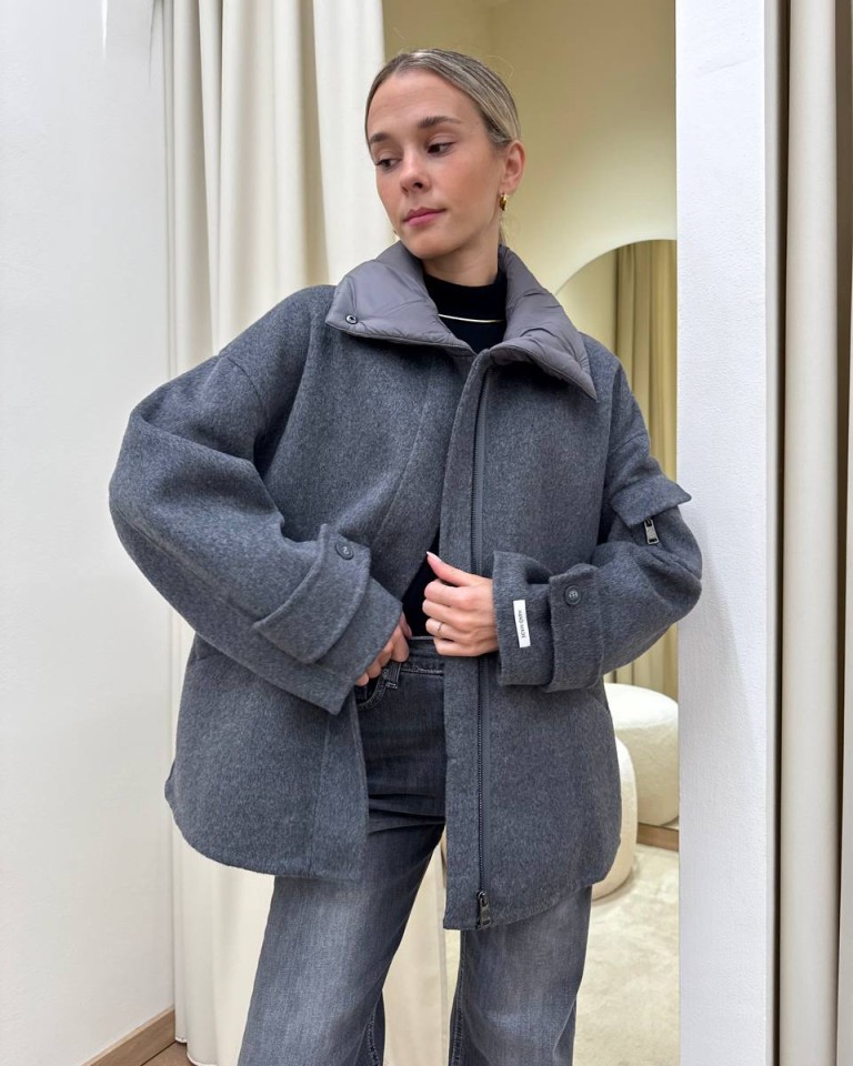 Cappotto Hand Made corto grigio HaveOne Shop Online Cappotto Hand Made corto grigio HaveOne