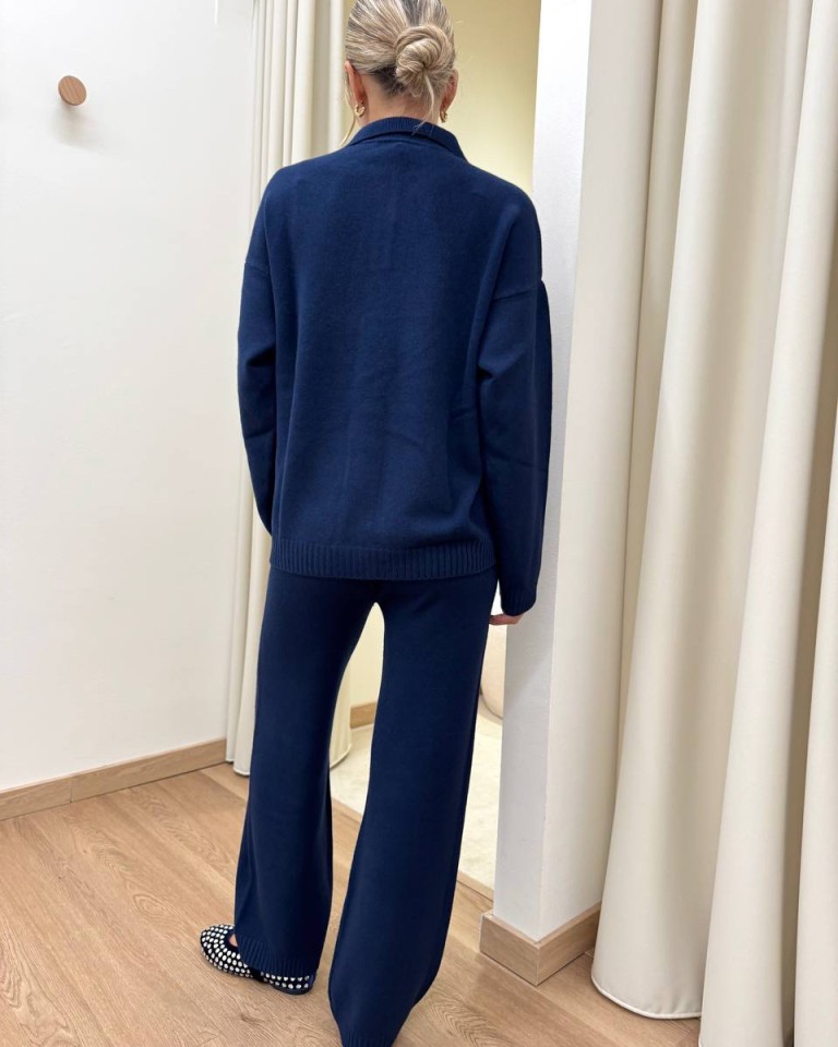 Completo maglia polo e pantalone blu HaveOne Shop Online Completo maglia polo e pantalone blu HaveOne