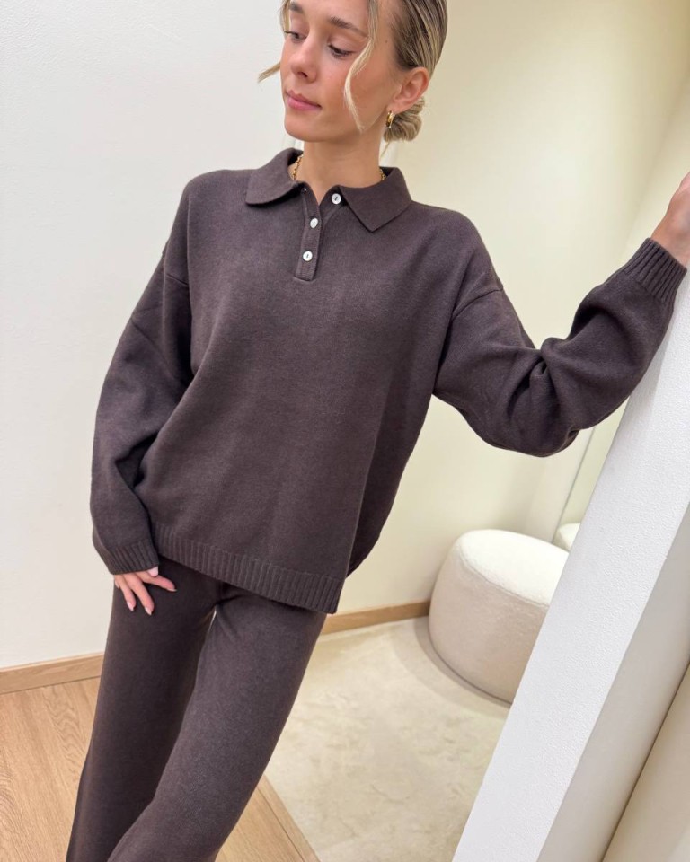 Completo maglia polo e pantalone moro HaveOne Shop Online Completo maglia polo e pantalone moro HaveOne