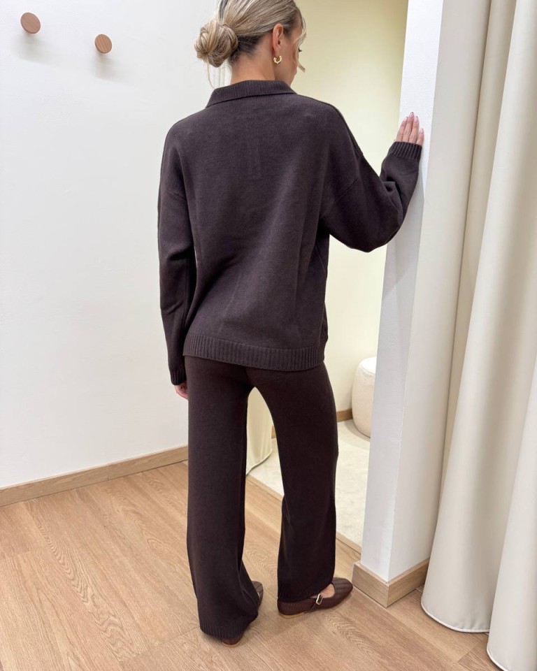 Completo maglia polo e pantalone moro HaveOne Shop Online Completo maglia polo e pantalone moro HaveOne