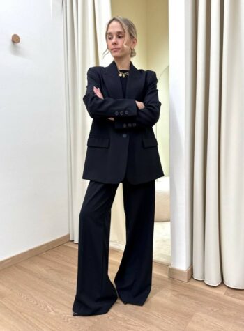 Shop Online Giacca taglio maschile nera HaveOne