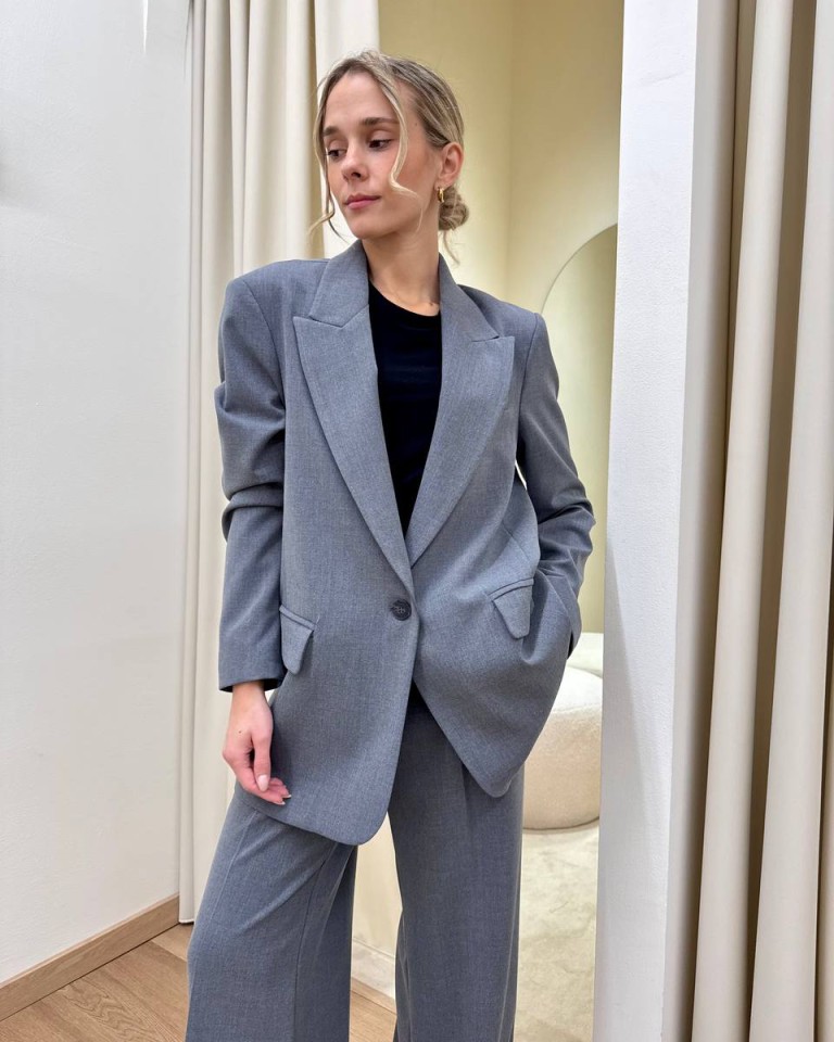 Giacca taglio maschile grigia HaveOne Shop Online Giacca taglio maschile grigia HaveOne