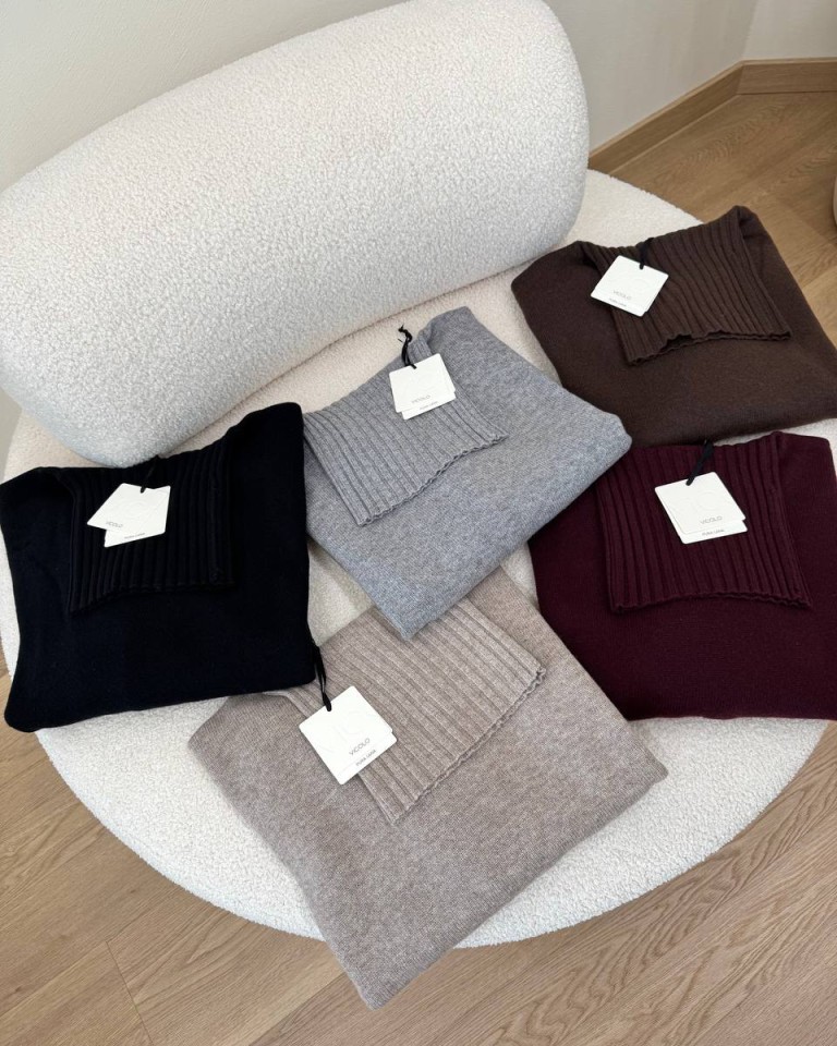 Maglione over pura lana nero Vicolo Shop Online Maglione over pura lana nero Vicolo