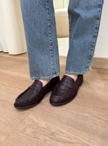 Shop Online Mocassino ROSY vera pelle moro Ovyè