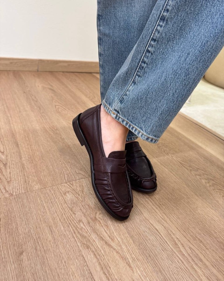 Mocassino ROSY vera pelle moro Ovyè Shop Online Mocassino ROSY vera pelle moro Ovyè