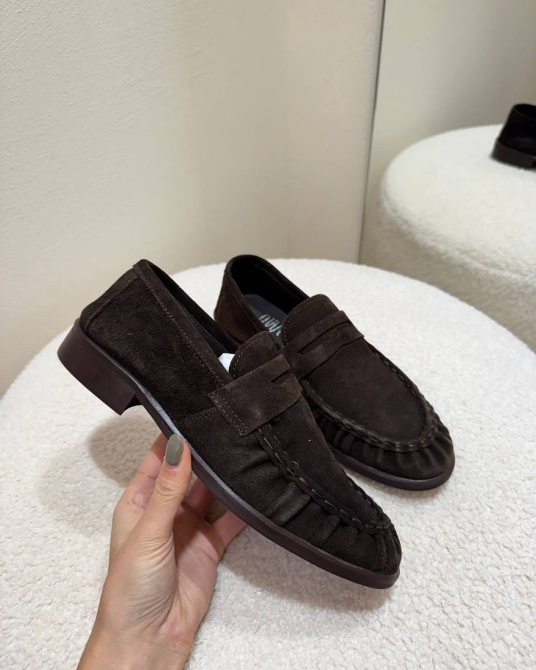 Mocassino scamosciato moro Ovyè Shop Online Mocassino scamosciato moro Ovyè