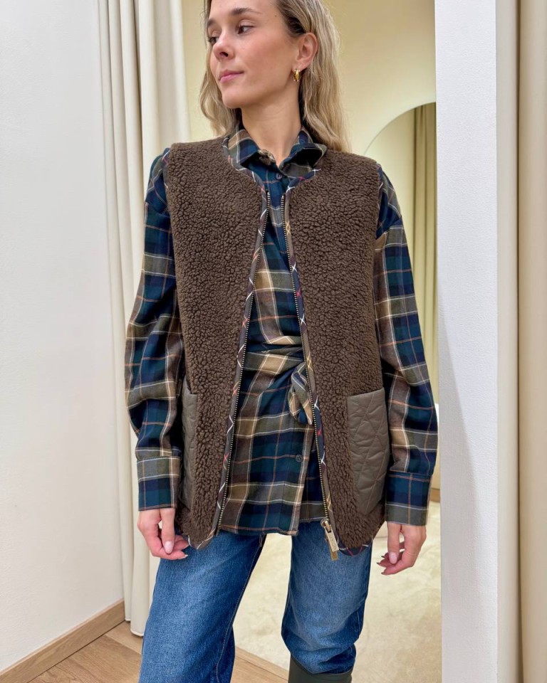 Gilet effetto teddy moro Vicolo Shop Online Gilet effetto teddy moro Vicolo