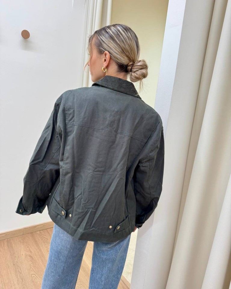 Trench Leith cerato verde militare HUNTER Shop Online Trench Leith cerato verde militare HUNTER