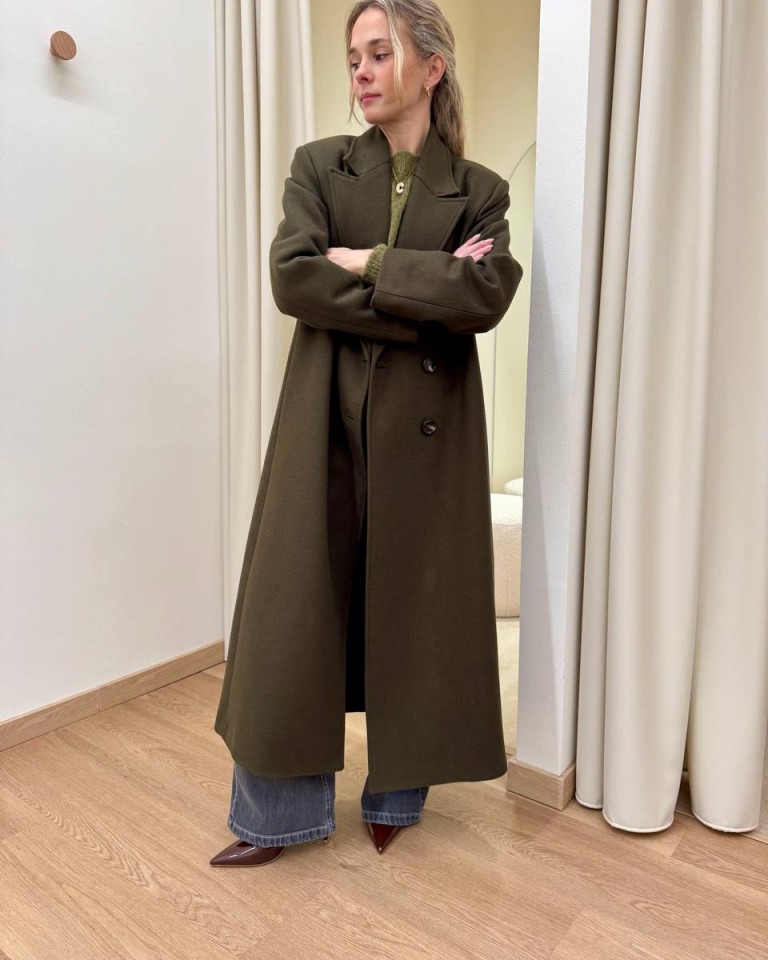 Cappotto Marianna lungo verde militare Souvenir Shop Online Cappotto Marianna lungo verde militare Souvenir