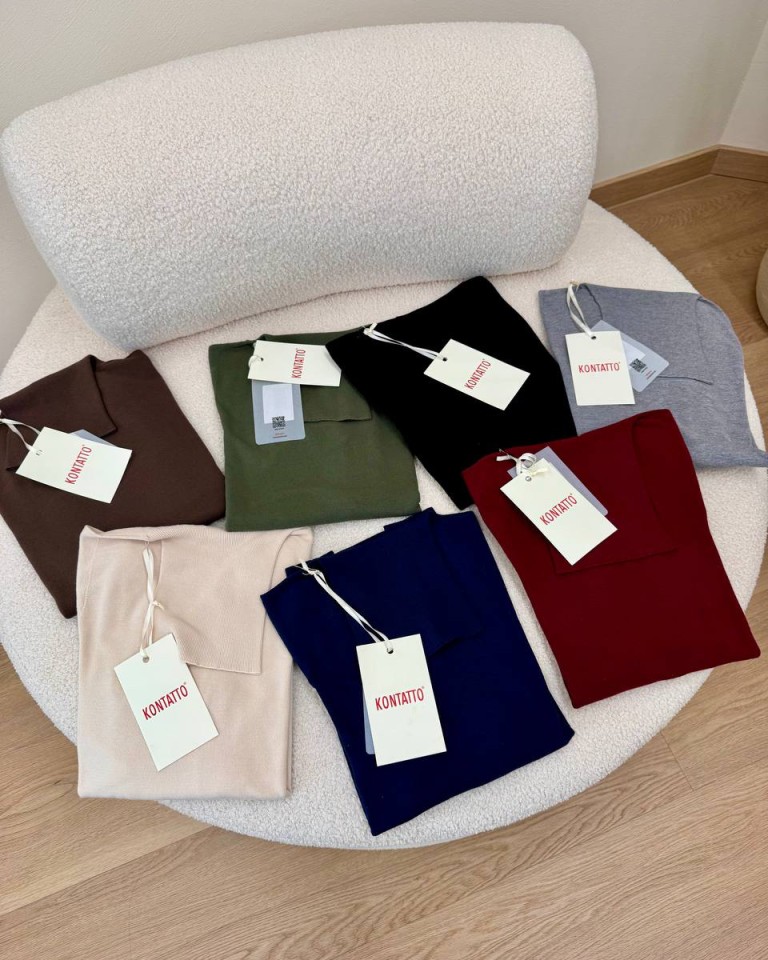 Dolcevita maglia rasata marsala Kontatto Shop Online Dolcevita maglia rasata marsala Kontatto