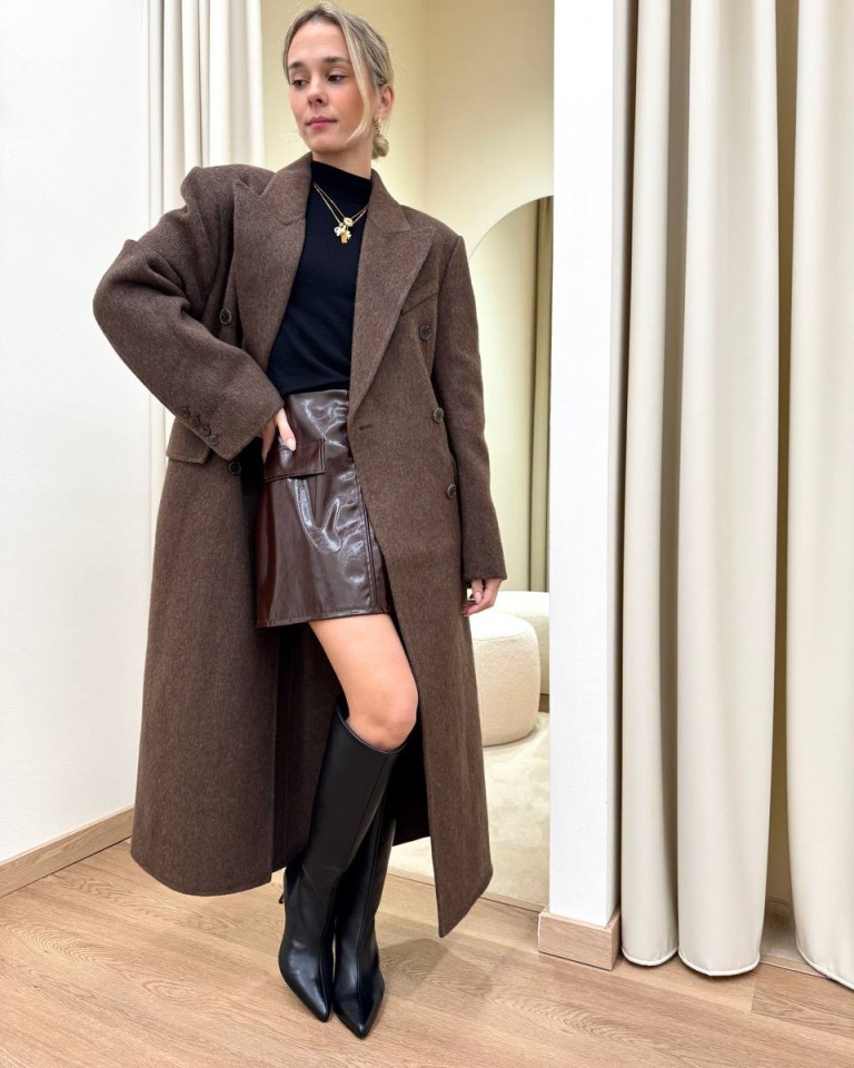 Cappotto Hand Made doppiopetto avvitato moro HaveOne Shop Online Cappotto Hand Made doppiopetto avvitato moro HaveOne