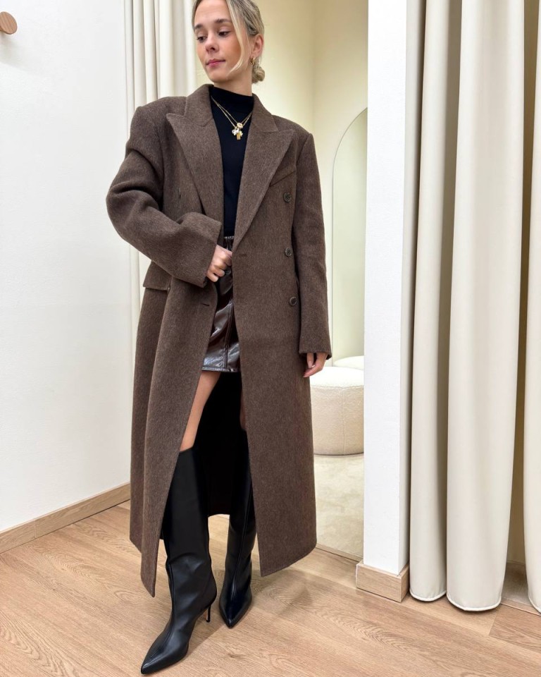 Cappotto Hand Made doppiopetto avvitato moro HaveOne Shop Online Cappotto Hand Made doppiopetto avvitato moro HaveOne