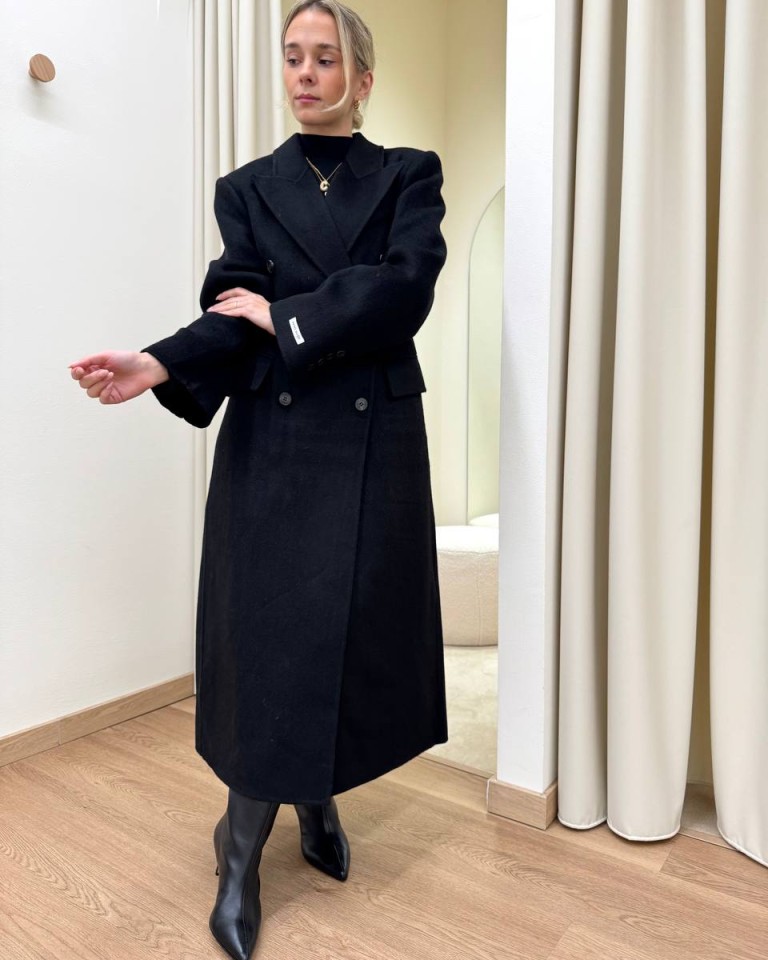 Cappotto Hand Made doppiopetto avvitato nero HaveOne Shop Online Cappotto Hand Made doppiopetto avvitato nero HaveOne