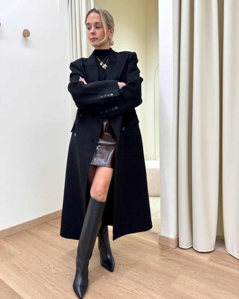 Cappotto Hand Made doppiopetto avvitato nero HaveOne Shop Online Cappotto Hand Made doppiopetto avvitato nero HaveOne