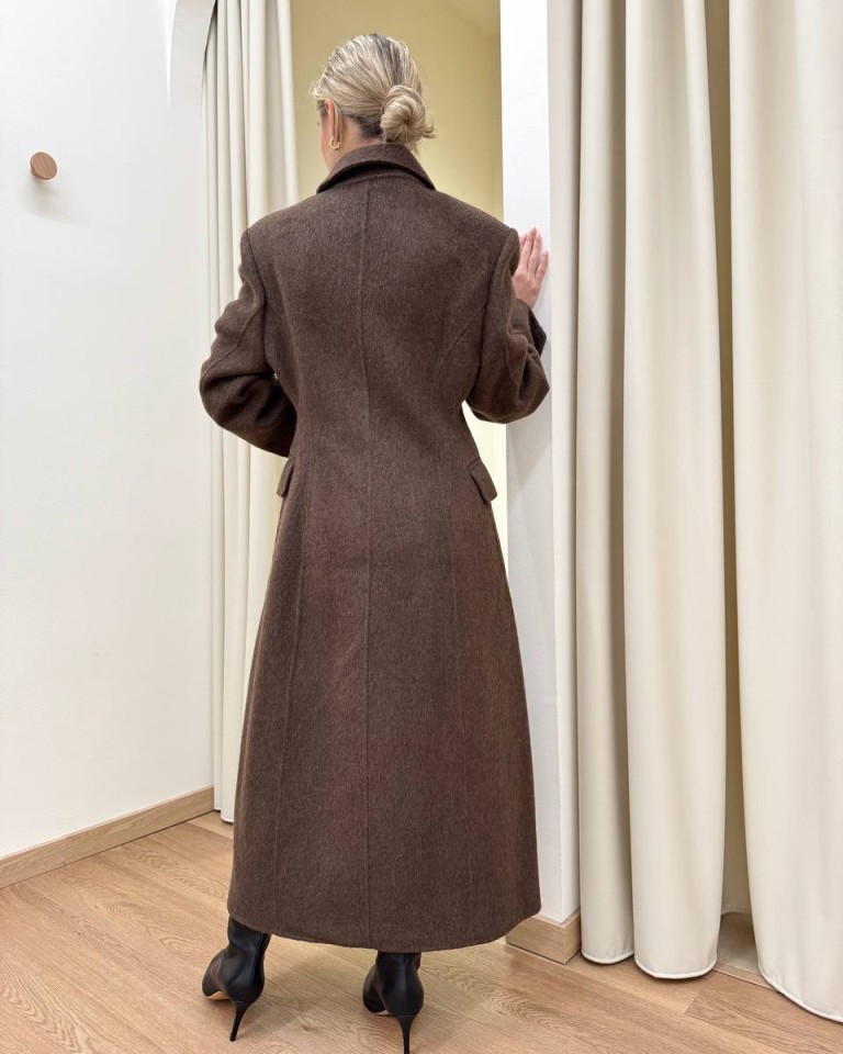 Cappotto Hand Made doppiopetto avvitato moro HaveOne Shop Online Cappotto Hand Made doppiopetto avvitato moro HaveOne