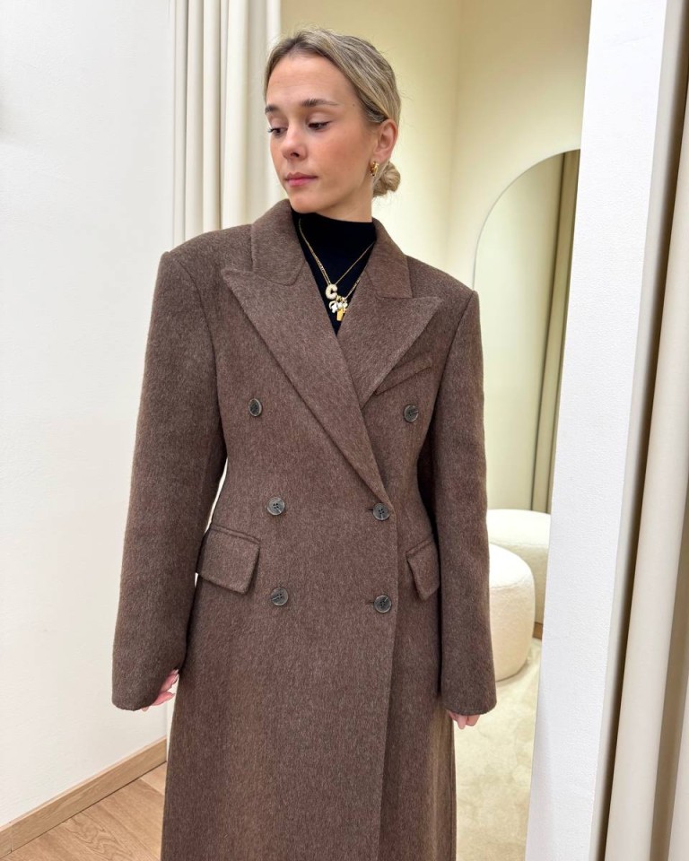 Cappotto Hand Made doppiopetto avvitato moro HaveOne Shop Online Cappotto Hand Made doppiopetto avvitato moro HaveOne