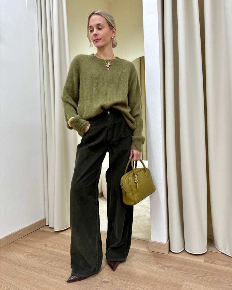 Pantalone MIA velluto rocciatore verde militare Vicolo Shop Online Pantalone MIA velluto rocciatore verde militare Vicolo
