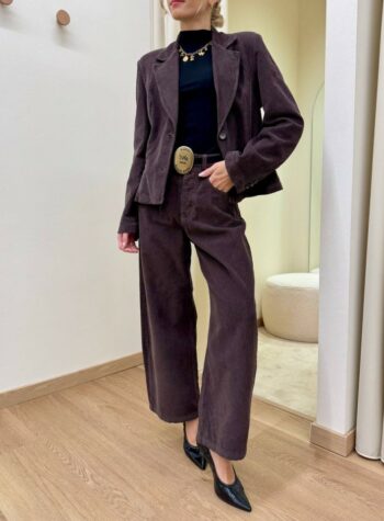 Shop Online Giacca velluto a coste moro Tensione In