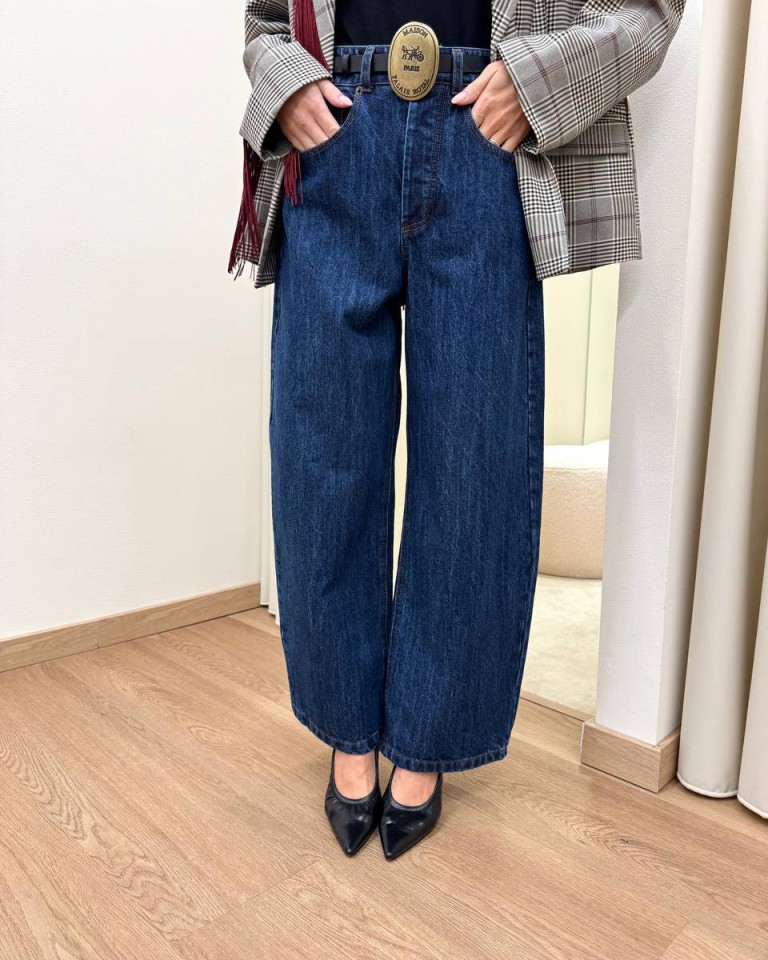 Jeans LONDRA balloon denim blu Tensione In Shop Online Jeans LONDRA balloon denim blu Tensione In