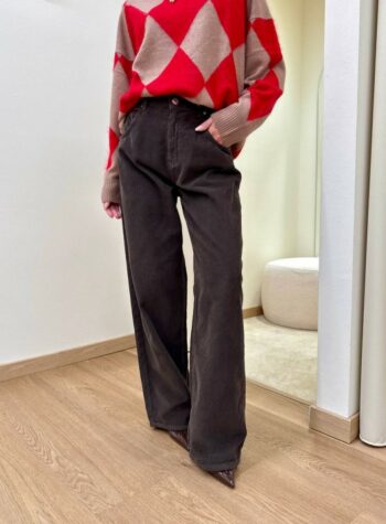 Shop Online Pantalone MIA velluto rocciatore moro Vicolo