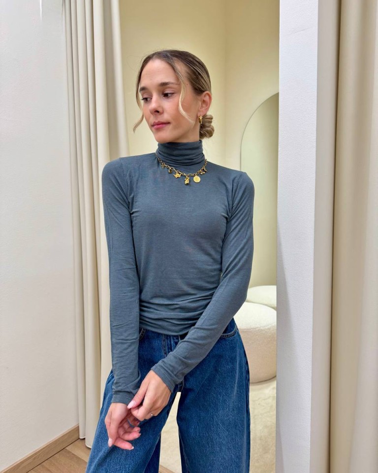 Dolcevita misto cashmere grigio scuro HaveOne Shop Online Dolcevita misto cashmere grigio scuro HaveOne