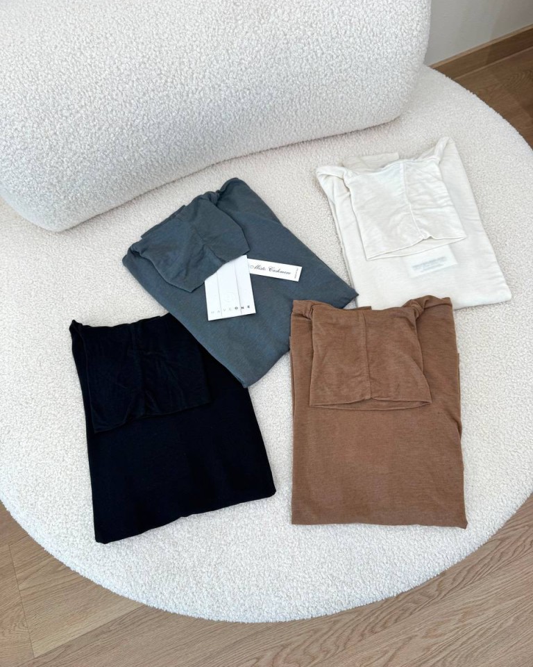 Dolcevita misto cashmere grigio scuro HaveOne Shop Online Dolcevita misto cashmere grigio scuro HaveOne