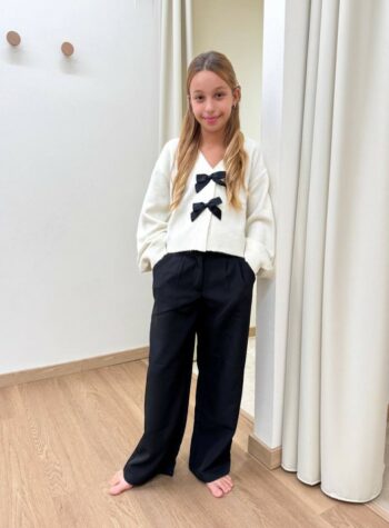 Shop Online Pantalone palazzo nero Name it