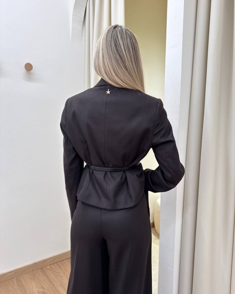 Completo Fabiana giacca e pantalone moro Souvenir Shop Online Completo Fabiana giacca e pantalone moro Souvenir