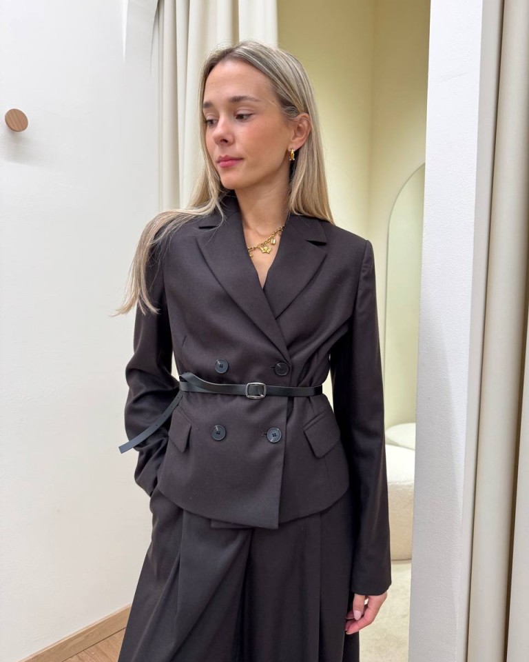 Completo Fabiana giacca e pantalone moro Souvenir Shop Online Completo Fabiana giacca e pantalone moro Souvenir